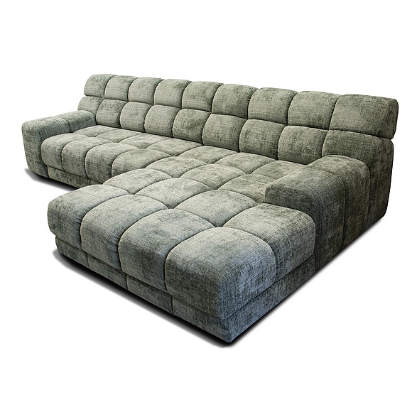 Угловой диван «Беллини» (2ML/R.8MR/L), ადგილი: ნაჭერი, ტყავის ჯგუფი: 19 ჯგუფი, ტრანსფორმაციის მექანიზმი: მექანიზმით