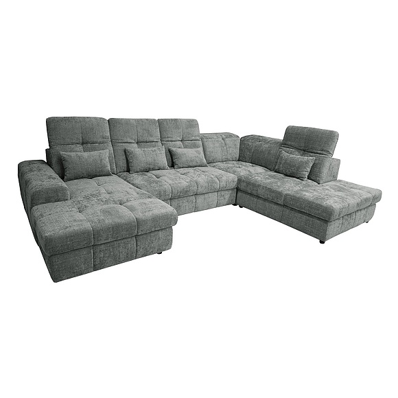 კუთხის დივანი  «ჯონსონი» (8მლ.20მ.90.4არ) - промо, ადგილი: ნაჭერი, ტყავის ჯგუფი: 19 ჯგუფი, ტრანსფორმაციის მექანიზმი: მექანიზმით