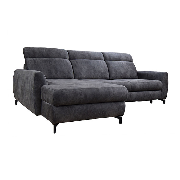 Угловой диван «Барбар» (2ML/R.6MR/L) - sale, ადგილი: ნაჭერი, ტყავის ჯგუფი: 19 ჯგუფი, ტრანსფორმაციის მექანიზმი: მექანიზმით