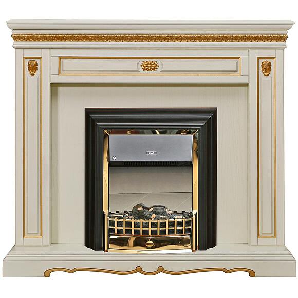 Портал для камина «Милана 17с» П4.265.0.17(265.17с), Цвет: Слоновая кость с золочением (podstavka_dekor_milana_17_p265_17_slon_kost_zoloto_2.jpg) Портал для камина «Милана 17с» П4.265.0.17(265.17с), Цвет: Слоновая кость с золочением
