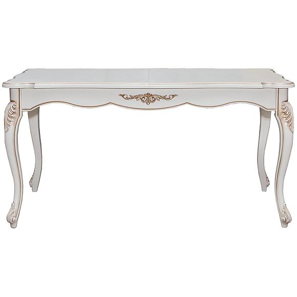 მაგიდა «ალეზი 3რ» პ1.350.4.08 (პ353.08), ადგილი: მასიური მუხა, ფერი: სპილოს ძვლის ფერი ოქროსფერი ორნამენტებით (stol_alezi_3r_p353_08_slon_kost_3.jpg) მაგიდა «ალეზი 3რ» პ1.350.4.08 (პ353.08), ადგილი: მასიური მუხა, ფერი: სპილოს ძვლის ფერი ოქროსფერი ორნამენტებით