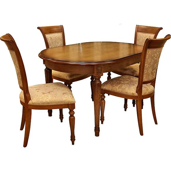 Стол «Милана 10» П4.265.0.24(313.02), Материал: Массив (дуб), Цвет: Черешня