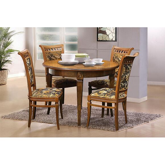 Стол «Верди 12А» П4.487.4.06(318.07), Материал: Массив (дуб), Цвет: Дуб рустикаль с патинированием