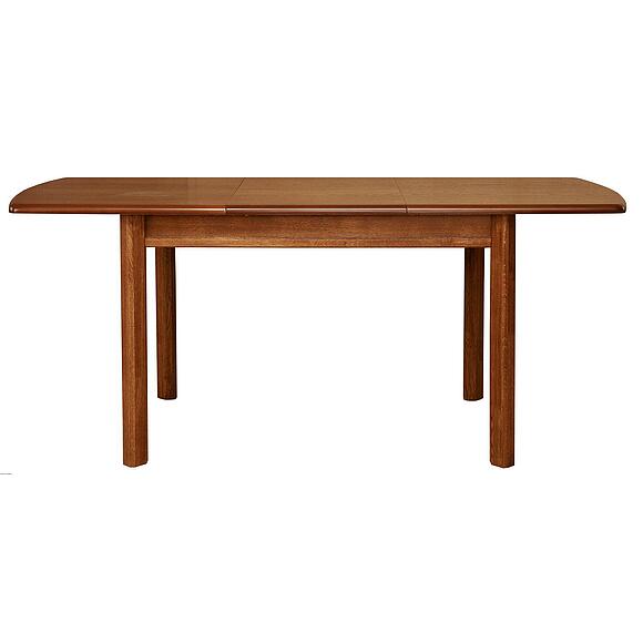 სასადილო მაგიდა «პოლო» პ4.257.4.07 (პ257.07), ადგილი: მდფ+შპონი, ფერი: მუხის რუსტიკალი დაძველების ეფექტით