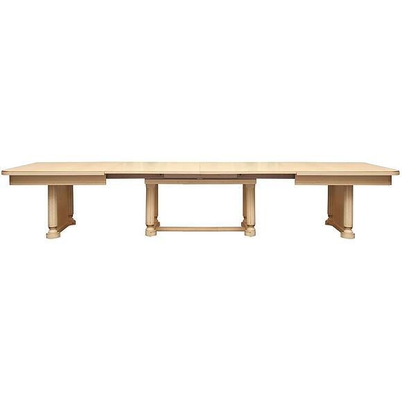 Стол обеденный «Гранд» П4.332.4.01 (332.01), Материал: МДФ+шпон, Цвет: Слоновая кость с золочением (stol_grand_1_p332_01_2.jpg) Стол обеденный «Гранд» П4.332.4.01 (332.01), Материал: МДФ+шпон, Цвет: Слоновая кость с золочением