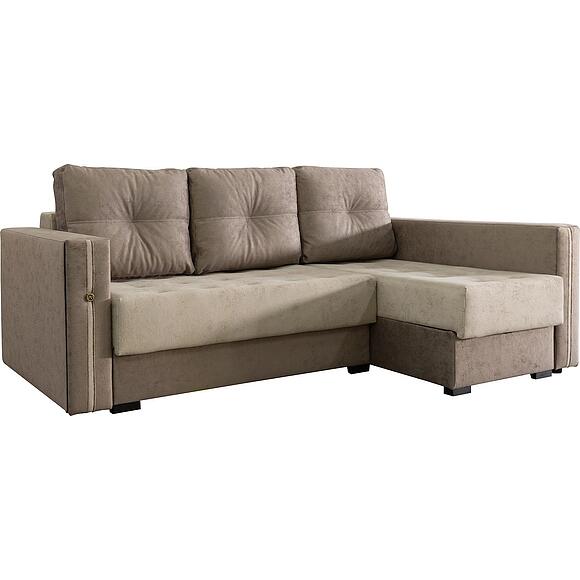 კუთხის დივანი «მელისა» (2мL/R6мR/L), ადგილი: ნაჭერი, ტყავის ჯგუფი: 19 ჯგუფი, ტრანსფორმაციის მექანიზმი: მექანიზმით