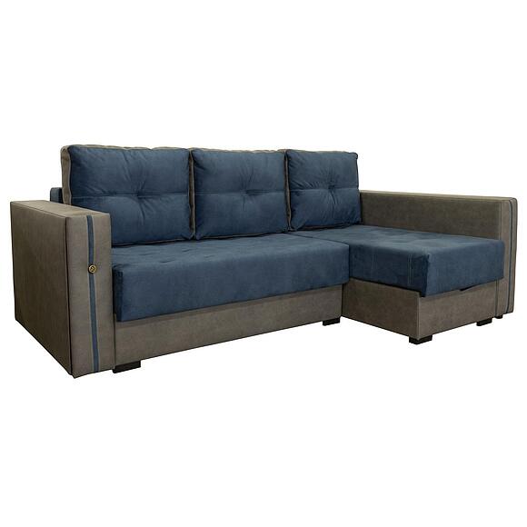 კუთხის დივანი «მელისა» (2мL/R6мR/L), ადგილი: ნაჭერი, ტყავის ჯგუფი: 19 ჯგუფი, ტრანსფორმაციის მექანიზმი: მექანიზმით