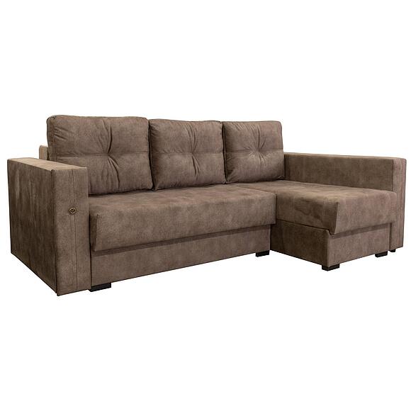 კუთხის დივანი «მელისა» (2мL/R6мR/L), ადგილი: ნაჭერი, ტყავის ჯგუფი: 19 ჯგუფი, ტრანსფორმაციის მექანიზმი: მექანიზმით