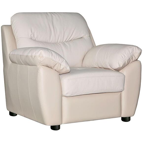 Кресло «Плаза» (12), Материал: Натуральная кожа, Группа ткани: 115 группа