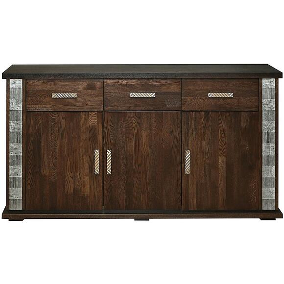 ტუმბო «ტუნისი» პ6.343.0.09 (343.09შ), ადგილი: მასიური მუხა, ფერი: ვენგე+ვერცხლი