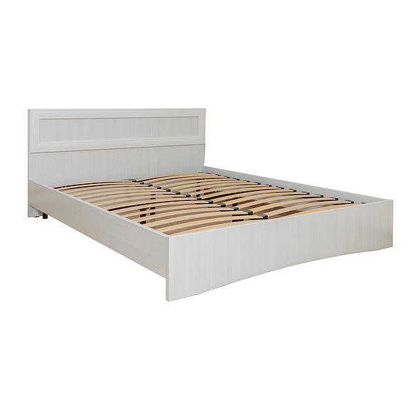 Кровать 2-16 «Турин» П7.036.1.01 (П036.121М), Материал: ЛДСП+МДФ, Цвет: Сосна карелия, Спальное место: 2000x1600 мм	, Размер: 2058×1662×848