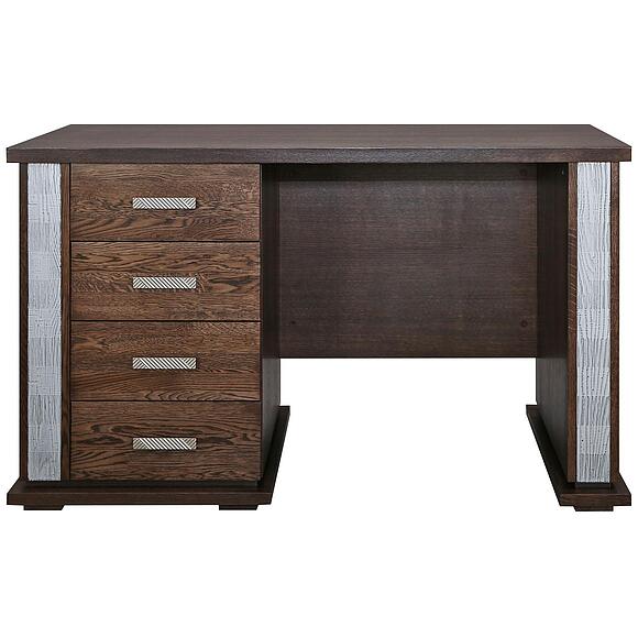 Стол письменный «Тунис» П6.343.2.25-01 (П343.25Ш), Материал: ДСП+шпон, Цвет: Венге с серебром