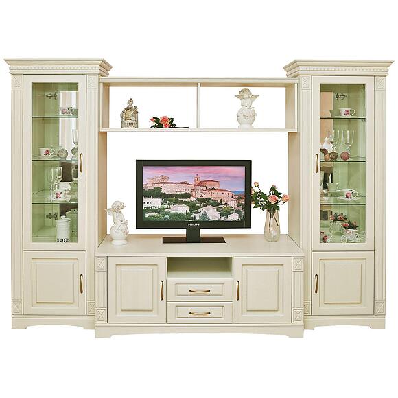 კორპუსის ავეჯის ნაკრები «ვერდი ტ1» პ1.487.0.1ნ (პ398.ნ1), ფერი: სპილოს ძვლის ფერი