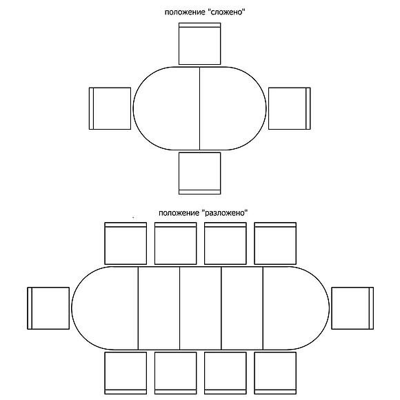 Стол обеденный «Верди» П4.487.4.15 (П106.15), Материал: Массив (дуб), Цвет: Дуб рустикаль с патинированием