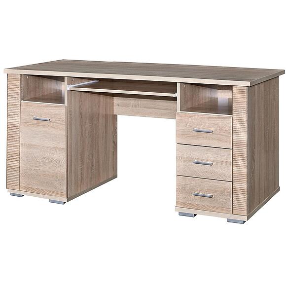 Стол письменный 2т «Гресс» П6.501.2.15 (П501.15), Материал: ЛДСП, Цвет: Дуб Сонома светлый