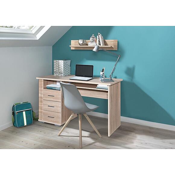 Стол письменный «Гресс» П6.501.2.23-01 (П501.23), Материал: ЛДСП, Цвет: Дуб Сонома светлый