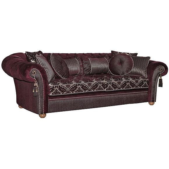 3-ადგილიანი დივანი «როიალ მადლენი» (3მ), ადგილი: ნაჭერი, ტყავის ჯგუფი: 24 ჯგუფი