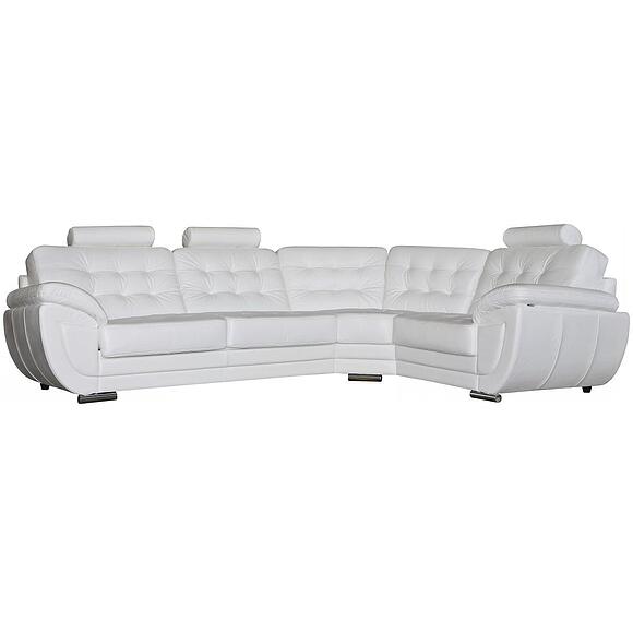 Угловой диван «Редфорд» (3мL/R901R/L), Материал: Натуральная кожа, Группа ткани: 120 группа