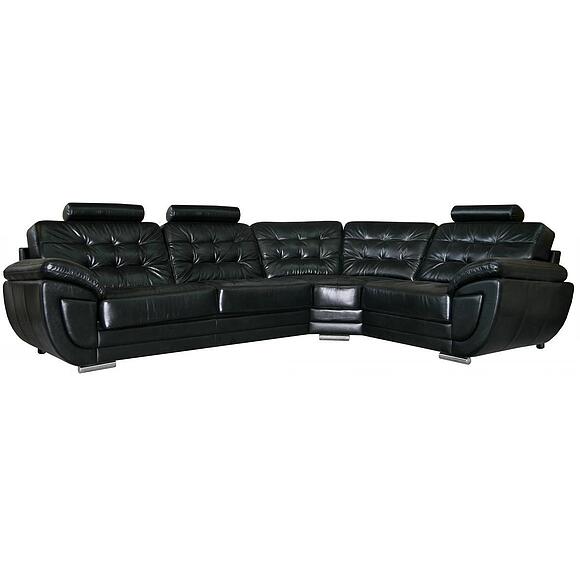 Угловой диван «Редфорд» (3мL/R901R/L), Материал: Натуральная кожа, Группа ткани: 120 группа