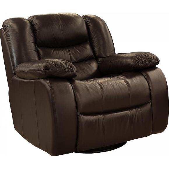 Кресло-реклайнер «Манчестер 1» (1Р), Материал: Натуральная кожа, Группа ткани: 140 группа