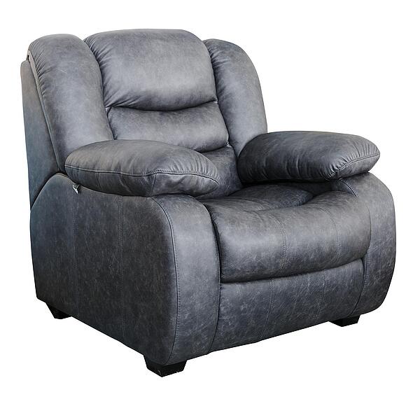 Кресло «Манчестер 1» (12), Материал: Натуральная кожа, Группа ткани: 140 группа