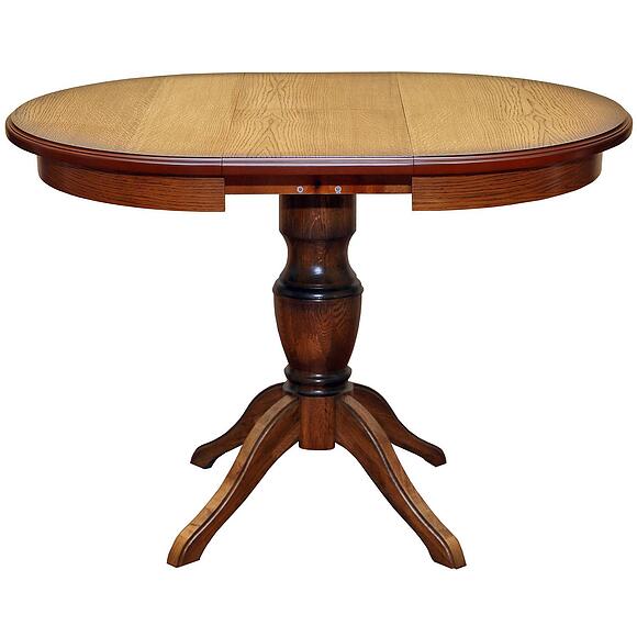 მაგიდა «ვერდი» პ4.487.4.04 (პ317.04), ადგილი: მასიური მუხა, ფერი: მუხის რუსტიკალი დაძველების ეფექტით