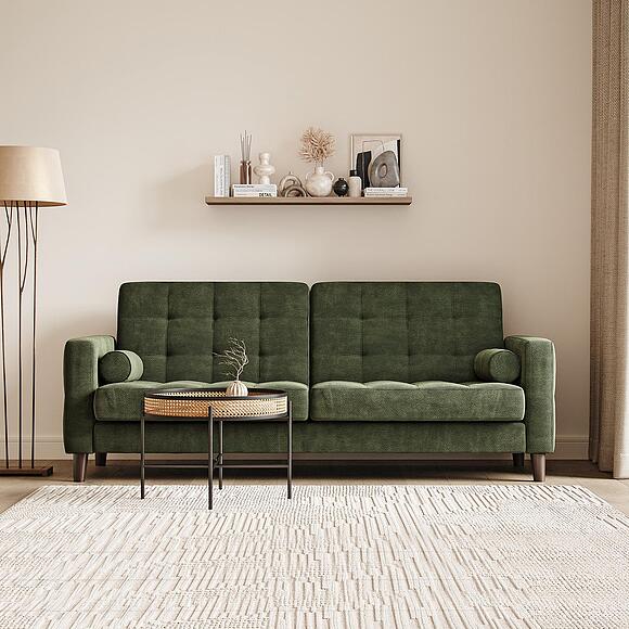 3-ადგილიანი დივანი «ბექი-2» (3მ), ადგილი: ნაჭერი, ტყავის ჯგუფი: 19 ჯგუფი, ტრანსფორმაციის მექანიზმი: მექანიზმით