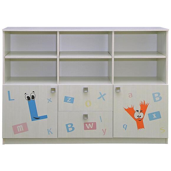 Тумба «Соната» П439.21Д15, Материал: ЛДСП, Цвет: Принт «Буквы» (tumba_sonata_p439_21_print-2_2.jpg) Тумба «Соната» П439.21Д15, Материал: ЛДСП, Цвет: Принт «Буквы»