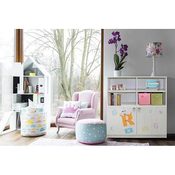 Тумба «Соната» П439.22Д15, Материал: ЛДСП, Цвет: Принт «Буквы»