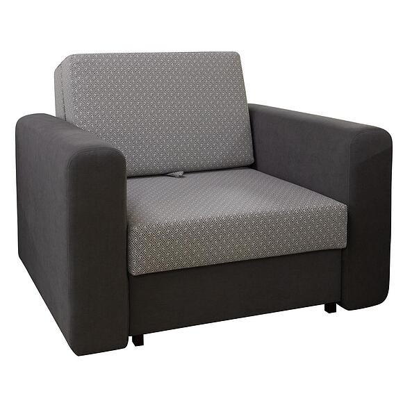 სავარძელ-საწოლი «ბრიზი 1» (1მ), ადგილი: ნაჭერი, ტყავის ჯგუფი: 19 ჯგუფი