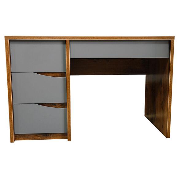 Стол письменный «Монако» П6.528.2.15-01 (П510.15), Материал: МДФ+ПВХ, Цвет: Дуб Саттер+Серый Мокко