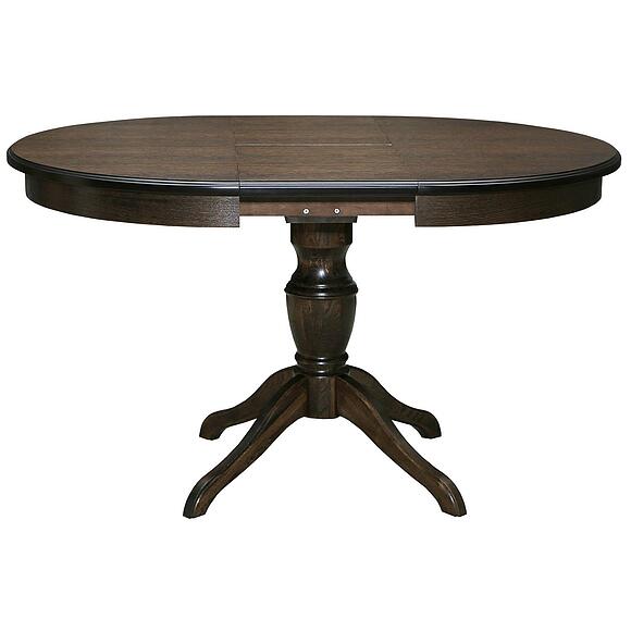 მაგიდა «ვერდი» პ4.487.4.03 (317.01), ადგილი: მასიური მუხა, ფერი: ვენგე