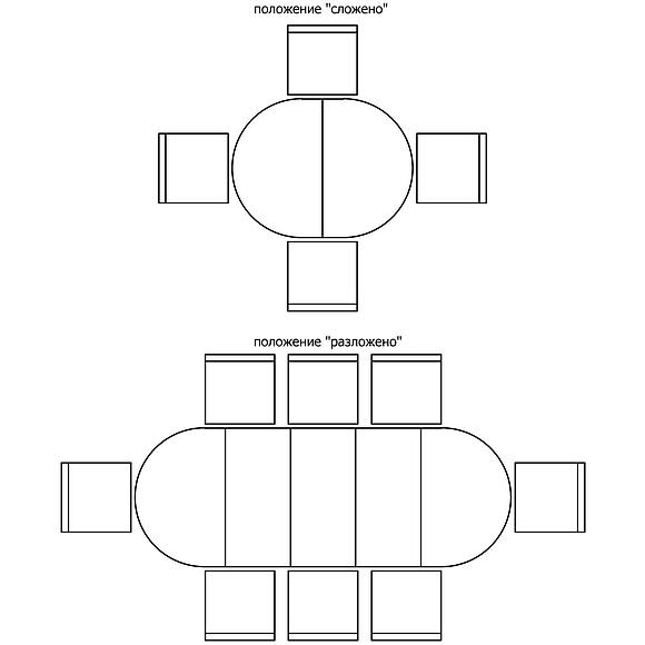 მაგიდა «ვერდი» პ4.487.4.07 (პ323.01), ფერი: ბლისფერი (stol_verdi_14_p323_01_shema_raskladki.jpg) მაგიდა «ვერდი» პ4.487.4.07 (პ323.01), ფერი: ბლისფერი