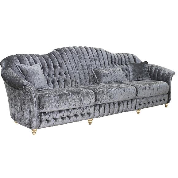 4-ადგილიანი დივანი «ბოტტიჩელლი» (4მ), ადგილი: ნაჭერი, ტყავის ჯგუფი: 25 ჯგუფი