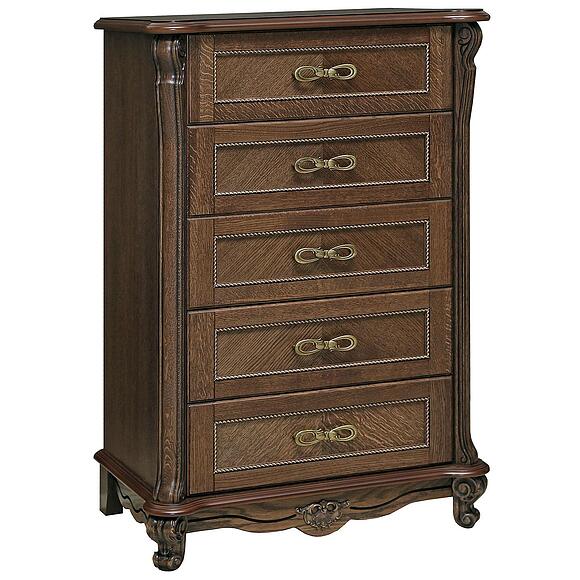 Комод «Алези» П1.350.1.21 (П349.23), Материал: Массив (дуб), Цвет: Табак