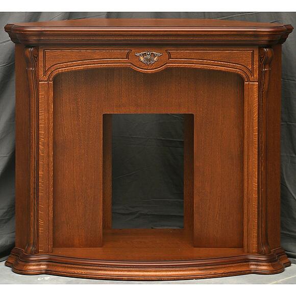 Портал для камина «Алези» П1.350.0.26 (П350.26), Материал: Массив (дуб), Цвет: Античная бронза