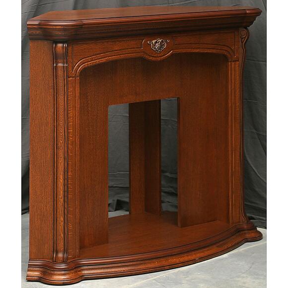 Портал для камина «Алези» П1.350.0.26 (П350.26), Материал: Массив (дуб), Цвет: Античная бронза