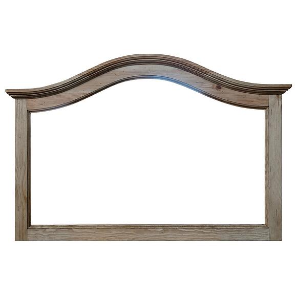 Зеркало настенное «Лотос» БМ2.701.1.32(1121), Материал: Массив (сосна), Цвет: Искусственное старение