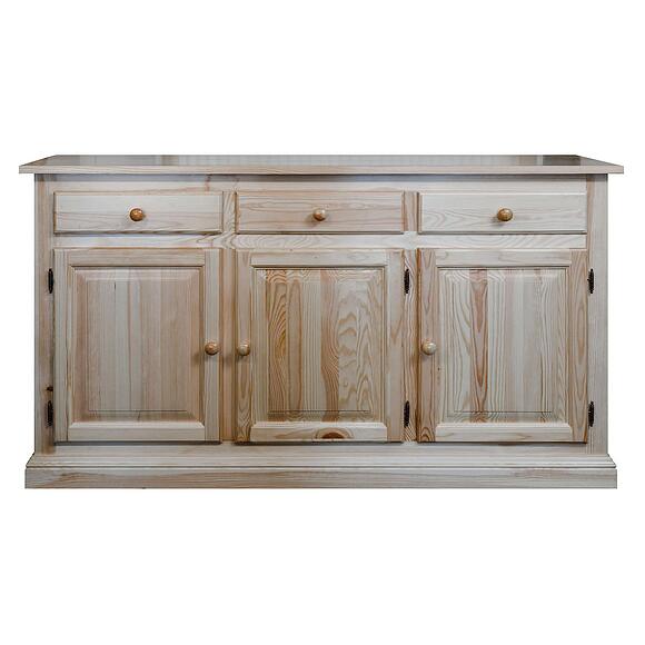 Тумба 3д «Лотос» БМ2.701.4.36(1075), Материал: Массив (сосна), Цвет: Сосна натуральная