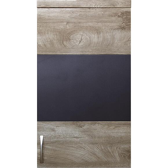 ჩამოსაკიდი კარადა «ამარანტი» პ563.06, ადგილი: ლდსპ, ფერი: მუხა თამბაქო სინქრო + შაგრენის გრაფიტი