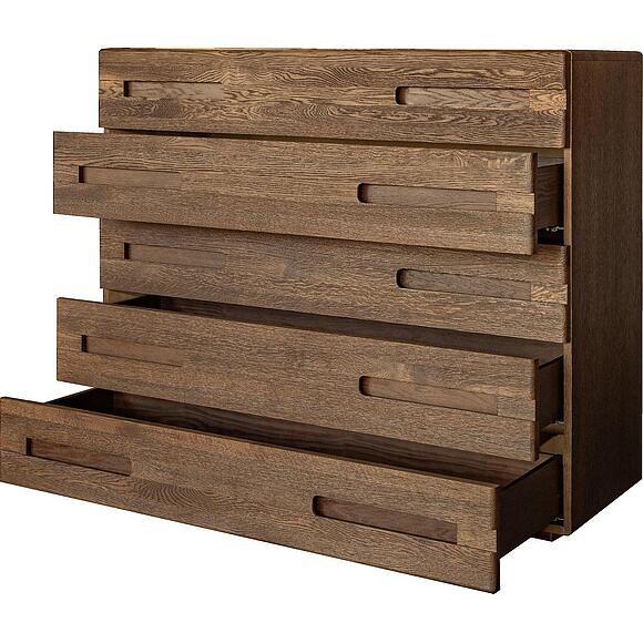 Комод «Хедмарк» БМ2.761.1.31(2214), Материал: Массив (дуб), Цвет: Венге