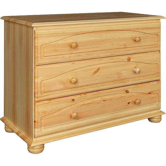 Комод «Лотос» БМ2.701.1.29(1124), Материал: Массив (сосна), Цвет: Сосна натуральная