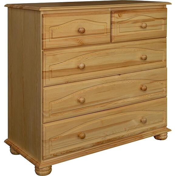 Комод «Лотос 1660» БМ2.701.1.31(1660), Материал: Массив (сосна), Цвет: Сосна натуральная