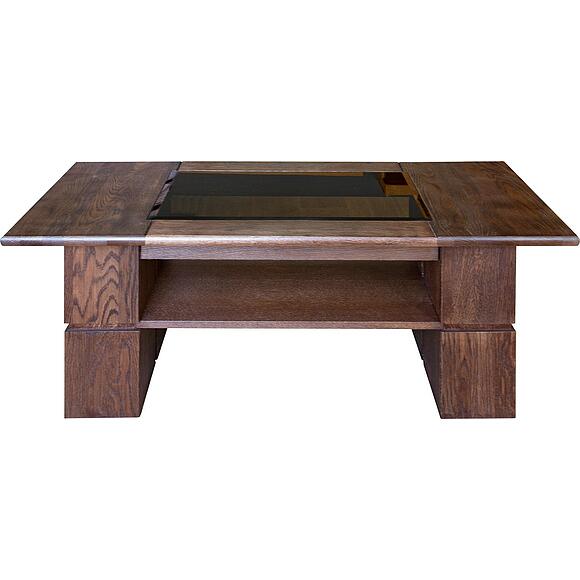 Стол журнальный «Хедмарк» БМ2.761.0.41(2250), Материал: Массив (дуб), Цвет: Венге