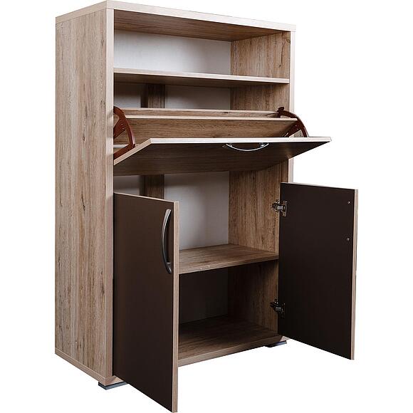 ფეხსაცმლის ტუმბო «ვერესი» პ3.564.3.07(564.07), ადგილი: ლდსპ, ფერი: ვერსალის მუხა + მუქი ყავისფერი