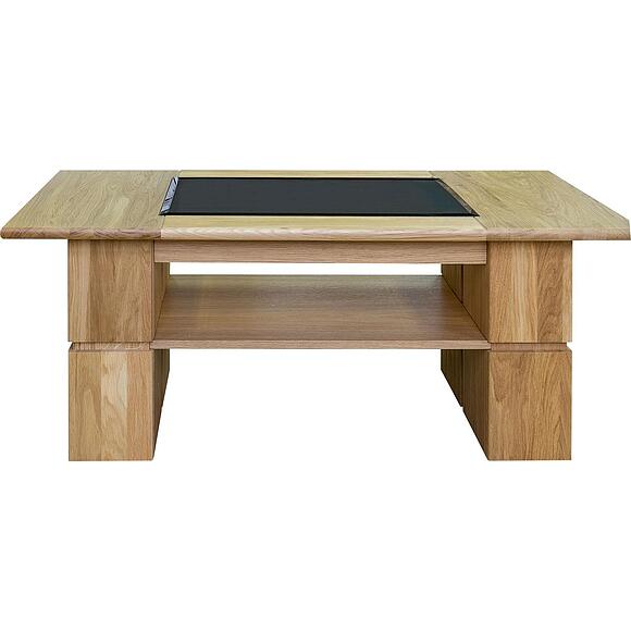 Стол журнальный «Хедмарк» БМ2.761.0.41(2250), Материал: Массив (дуб), Цвет: Дуб натуральный