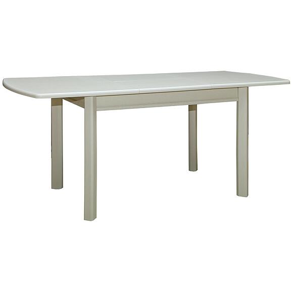 სასადილო მაგიდა «პოლო» პ4.257.4.07 (პ257.07), ადგილი: მდფ+შპონი, ფერი: სპილოს ძვლის ფერი