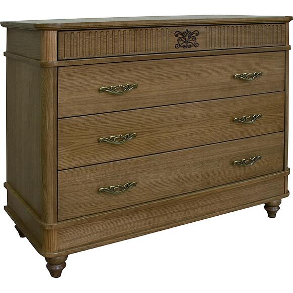 Комод «Юстина» БМ2.691.1.31(2361), Материал: Массив (дуб), Цвет: Орех