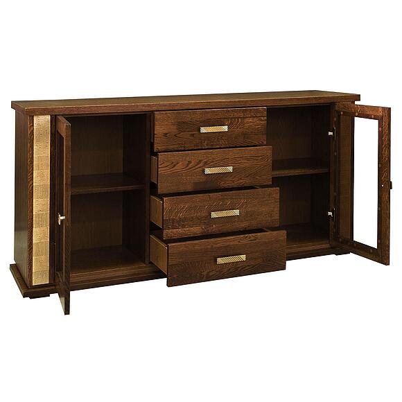 ტუმბო კომბინირებული «ტუნისი» პ6.343.0.03 343.03შ, ადგილი: დსპ+შპონი, ფერი: ბლისფერი ოქროსფერი ორნამენტებით