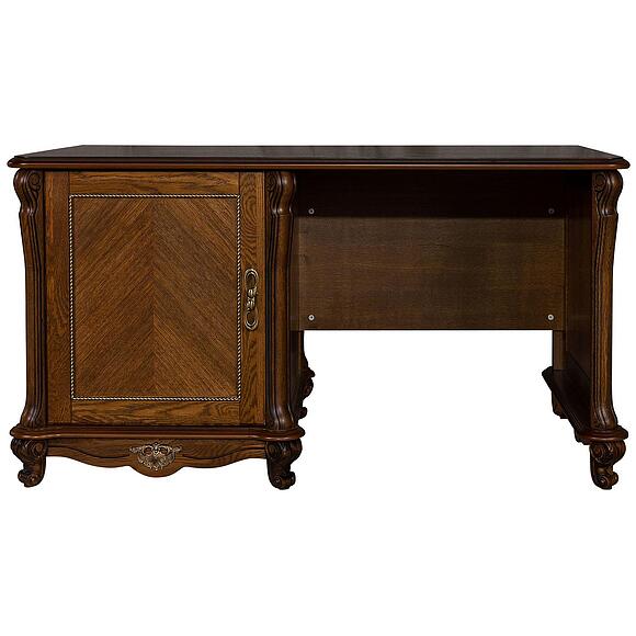 მაგიდა «ალეზი» პ1.350.2.06-01 (პ395.06-01), ადგილი: მასიური მუხა, ფერი: ანტიკური ბრინჯაო